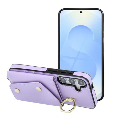 Futerał portfel WONDER dla SAMSUNG A55 5Gliliowy