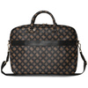 Torba LAPTOP 16" Guess 4G Peony Front Pocket Zipper Triangle Logo czarne