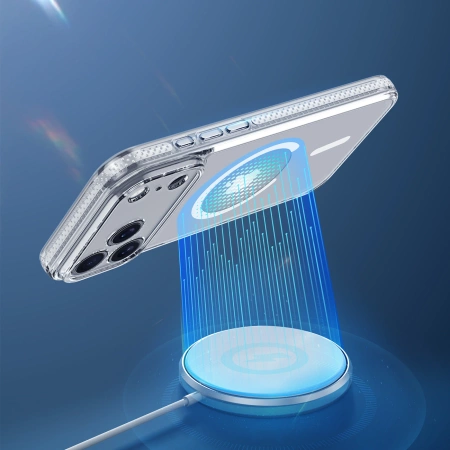 Dux Ducis Clin Mag Case for iPhone 17 Pro Compatible with MagSafe - Transparent