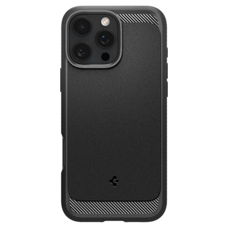 Etui Spigen Rugged Armor MagSafe do iPhone 16 Pro Max - czarne