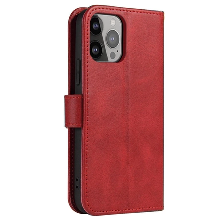 Magnet Case Hülle für Samsung Galaxy S23 Hülle mit Flip Wallet Ständer rot