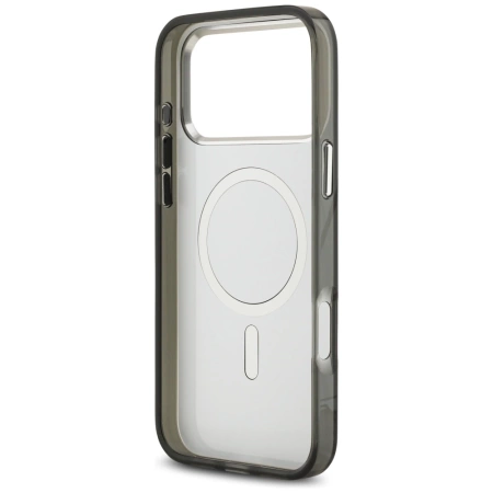 Karl Lagerfeld IML Aquarelle Karl & Choupette & Logo MagSafe Case for iPhone 17 Pro - Black