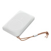 Bateria zewnętrzna (Powerbank) VEGER MagOn z ładowaniem indukcyjnym kompatybilny z MagSafe 15W - 10 000mAh PD 22,5W biały (VP1151 / W1151)
