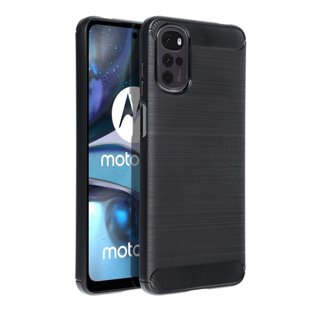 Futerał CARBON do MOTOROLA G22 czarny