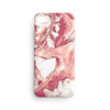 Wozinsky Marble żelowe etui pokrowiec marmur iPhone 12 mini różowy