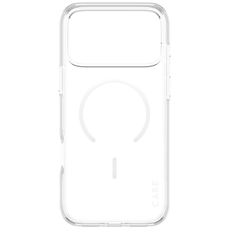 CARE by PanzerGlass Flagship Urban Explorer Case mit weißem MagSafe für iPhone 17 Pro Max - Transparent