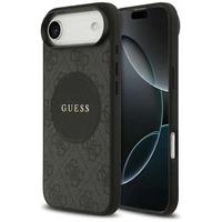 Guess 4G Circle Classic Logo MagSafe Hülle für iPhone Air - Schwarz