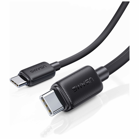 Kabel USAMS KY Series US-SJ696 60W USB-C do USB-C 2m biały