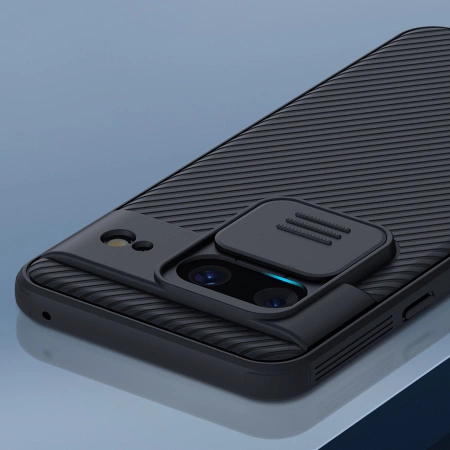 Nillkin CamShield Pro Hülle für Google Pixel 8 Kameraabdeckung – Schwarz