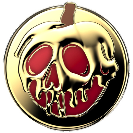 Uchwyt i podstawka do telefonu           Popsockets Round Disney Enamel Poison Apple MagSafe złoty 114075