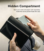 Ringke Folio Signature Flip Leather Case for Samsung Galaxy S22 + (S22 Plus) Black (FSS118R262)