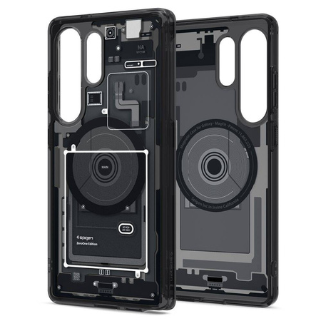 SPIGEN ULTRA HYBRID MAG MAGSAFE GALAXY S25 ULTRA ZERO ONE BLACK