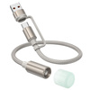 HOCO kabel USB A / Typ C do LED light UA38C złoty