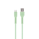 Maxlife kabel MXUC-04 USB - microUSB 1,0 m 3A zielony