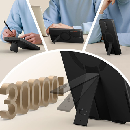 TECH PROTECT KEVLAR AURA MAGSAFE GALAXY S25 ULTRA BLACK/ORANGE