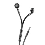 XO słuchawki przewodowe EP68 jack 3,5 mm douszne czarne