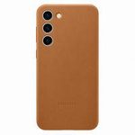 Samsung Leather Cover case for Samsung Galaxy S23+ genuine camel leather case (EF-VS916LAEGWW)