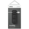 UNIQ Pod Mag magnetyczny organizer do kabli + baza ciemnoszary/charcoal dark grey