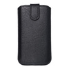 Futerał Skórzany Uniwersalny Slim Kora 2 - do Samsung I9100 Galaxy S2/LG L7/Xperia J czarny