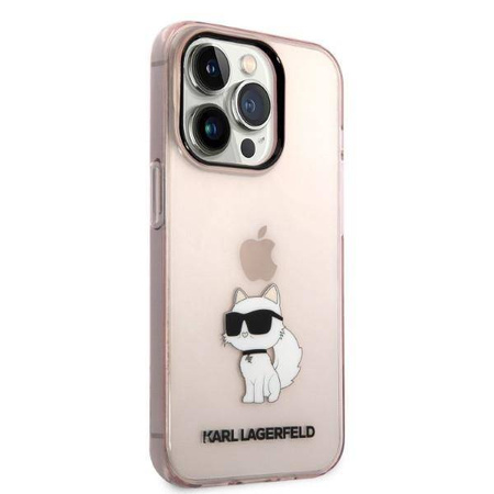 Karl Lagerfeld IML NFT Choupette - Etui iPhone 14 Pro (różowy)
