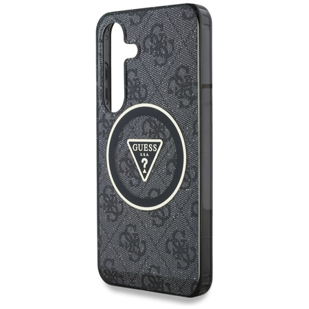 GUESS SAMSUNG S25 GUHMS25SHG4PRTGK TRAINGLE MAGSAFE BLACK