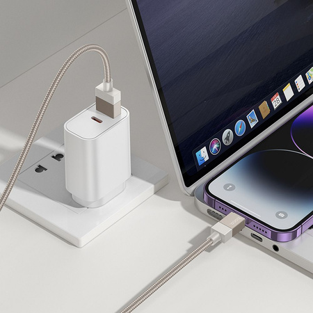 HOCO kabel USB A do Lightning 2,4A X110 1 m złoty