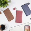 Etui skórzane Smart Pro do Samsung Galaxy A36 5G / A56 5G bordowe