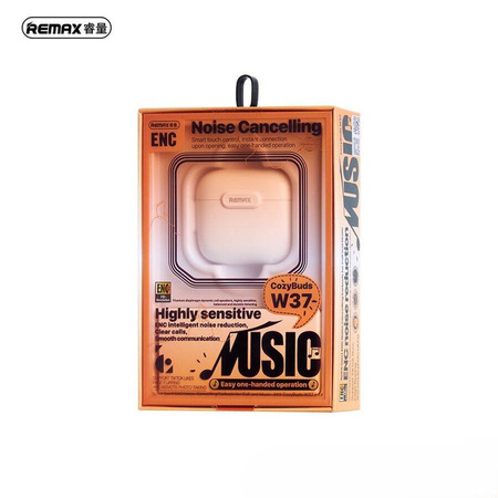 Słuchawki Bluetooth REMAX TWS W37 WHITE ENC BT 5.4