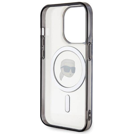 Etui Karl Lagerfeld KLHMP15LHKHNOTK na iPhone 15 Pro - przezroczyste