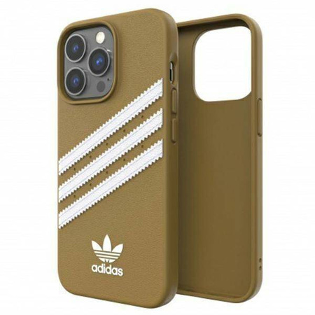 Oryginalne Etui IPHONE 13 PRO MAX Adidas OR Moulded Case PU zielone