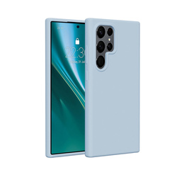 Nakładka Etteri Silicone Case do Samsung Galaxy S25 Ultra jasnoniebieska