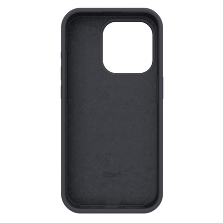 Nakładka Etteri Silicone Case do iPhone 14 6,1" czarna