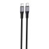 FONENG cable X112 USB-C - USB-C PD 60W 1M Black