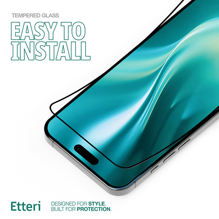 Etteri szkło hartowane 9D do iPhone 12 / 12 Pro 6,1"