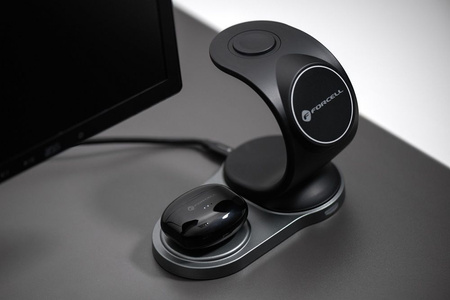 FORCELL F-AUDIO słuchawki bezprzewodowe / bluetooth stereo TWS CLEAR Sound czarne