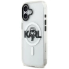 Karl Lagerfeld IML Karl Sketch Logo MagSafe Case for iPhone 17 - Transparent