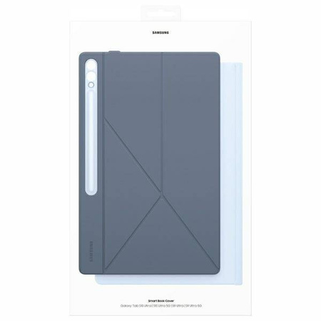 Original Case SAMSUNG TAB S10 ULTRA 14.6 / S9 ULTRA 14.6 Samsung Smart Book Cover (EF-BX910PLEGWW) blue
