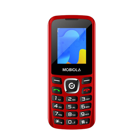TELEFON GSM MOBIOLA DLA SENIORA MB3020 2G CZERWONY