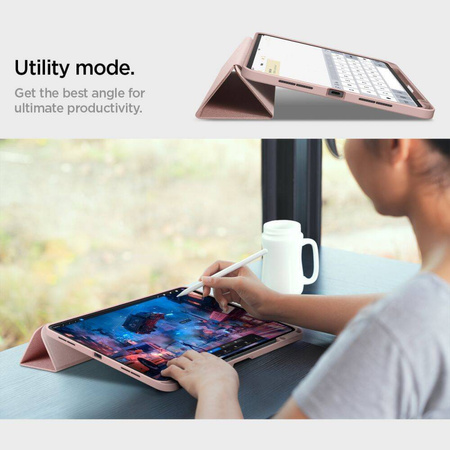 Spigen Urban Fit Hülle für iPad Pro 11" 2024 - Rosa