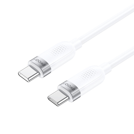 BWOO kabel Szybkie Ładowanie Miękki TPE USB-C - USB-C 1m 100W BO-X315C-C