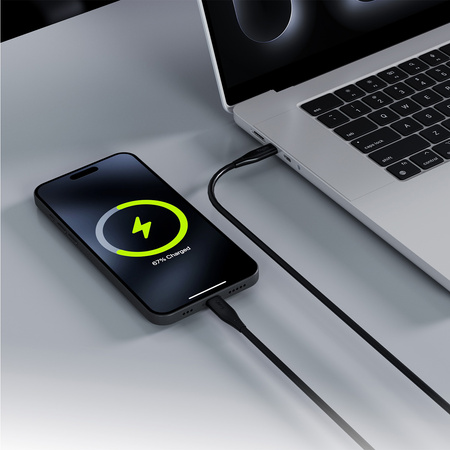 Allity kabel AUC-02 USB-C - USB-C 1,0 m 60W czarny