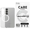 CARE by PanzerGlass Flagship Urban Combat White QI-Hülle für Samsung Galaxy S25 – transparent