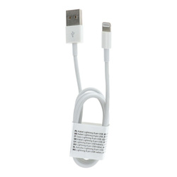 Kabel USB do iPhone Lightning 8-pin C601 1 metr biały