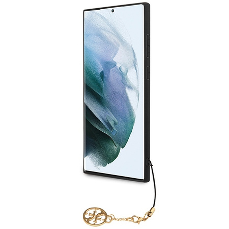 Guess 4G Charms Collection - Etui Samsung Galaxy S23 Ultra (szary)