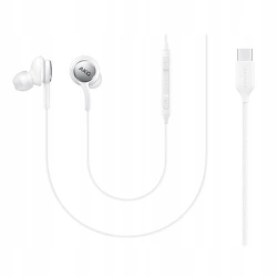 Oryginalne słuchawki Samsung AKG IC100BW GP-TOU021CSKWW USB-C Biały (bulk EU)