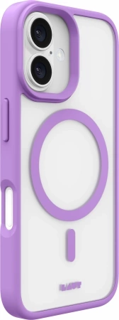 Etui Laut Huex Protect MagSafe na iPhone 16 - fioletowe