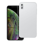 Futerał Roar Matte Glass Case - do iPhone XS Max stalowy