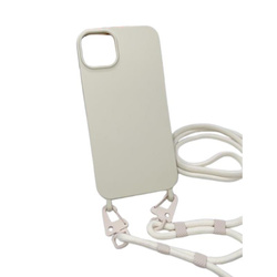 Uniwersalna smycz do telefonu / na ramię Hook-07, NUDE / CIELISTY