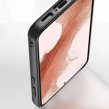 Dux Ducis Fino Hülle Samsung Galaxy S23+ Hülle mit Silikonrahmen blau