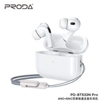 Słuchawki Bluetooth REMAX TWS PD-BT533N PRO PRODA ANC+ENC WHITE